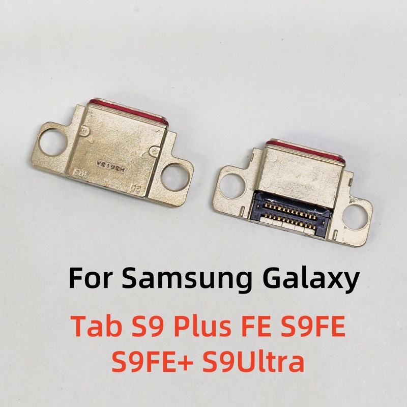 1-5pcs สําหรับ Samsung Galaxy Tab S9 Plus FE S9FE S9FE + S9Ultra Type-C USB ชาร์จพอร์ต Dock ซ็อกเก็ตปลั๊ก Charger Connector