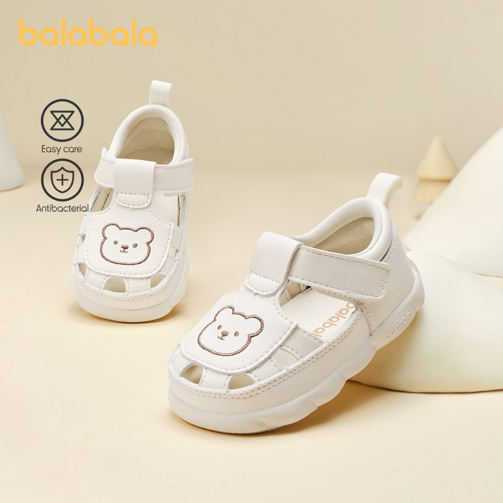 Balabala รองเท้าเด็กรองเท้าเด็กรองเท้าแตะสําหรับเด็กชายและเด็กหญิง 2025 ฤดูร้อนใหม่น่ารัก ~