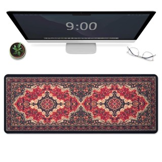 แผ่นรองเมาส์สไตล์เปอร์เซียย้อนยุคขนาดใหญ่พร้อมแผ่นรองเมาส์ฐา…