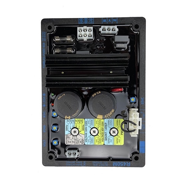 AVR R450M เครื่องปรับแรงดันไฟฟ้าดีเซล กันน้ำ IP55 สำหรับเรือ+รถบรรทุก ควบคุม 220V±2%