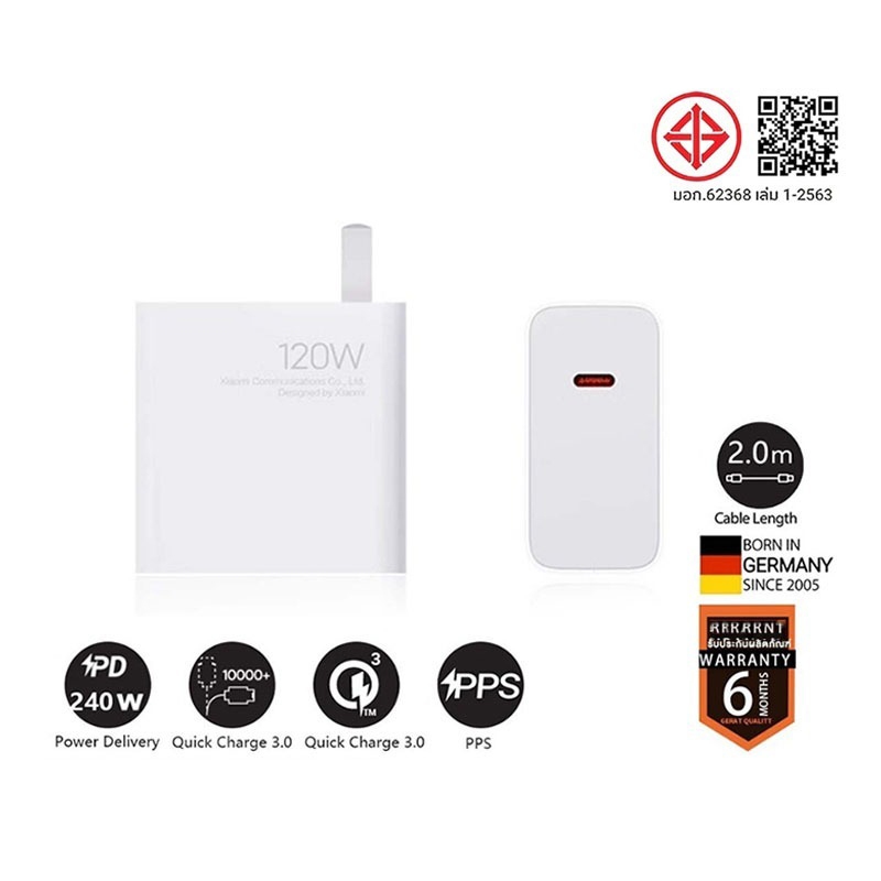 ชุดชาร์จ 240W/120W เร็วสุด หัวชาร์จ 1M/1.5/2M 6A สายชาร์จเร็ว USB to type c ชาร์จเร็ว ซูเปอร์แฟลชชาร