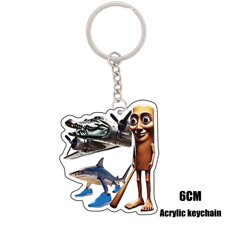 การพิมพ์ 3D Tung Tung Sahur / Tralalero Tralala ตุ๊กตาเกมรูปตุ๊กตา