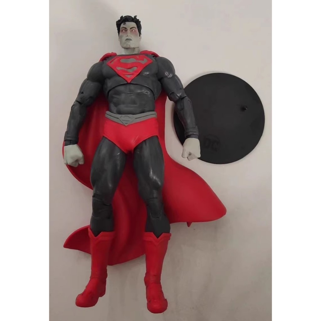 (ไม่มีกล่อง) McFarlane Gold Label Grey Limited Edition Superman Action Figure