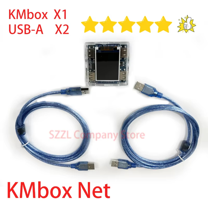 KMbox Network Desktop and Mouse controller AI/DMA เครื่องเดียว Dibbicle controller USB-converter