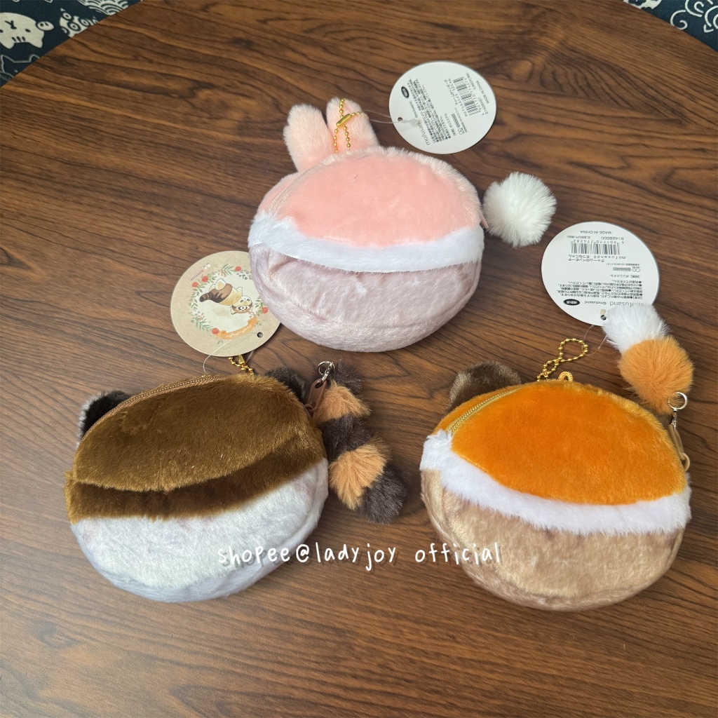 กระเป๋าใส่เหรียญแมว Mofusand ของญี่ปุ่นน่ารัก Shark Cat Storage กระเป๋าพกพา