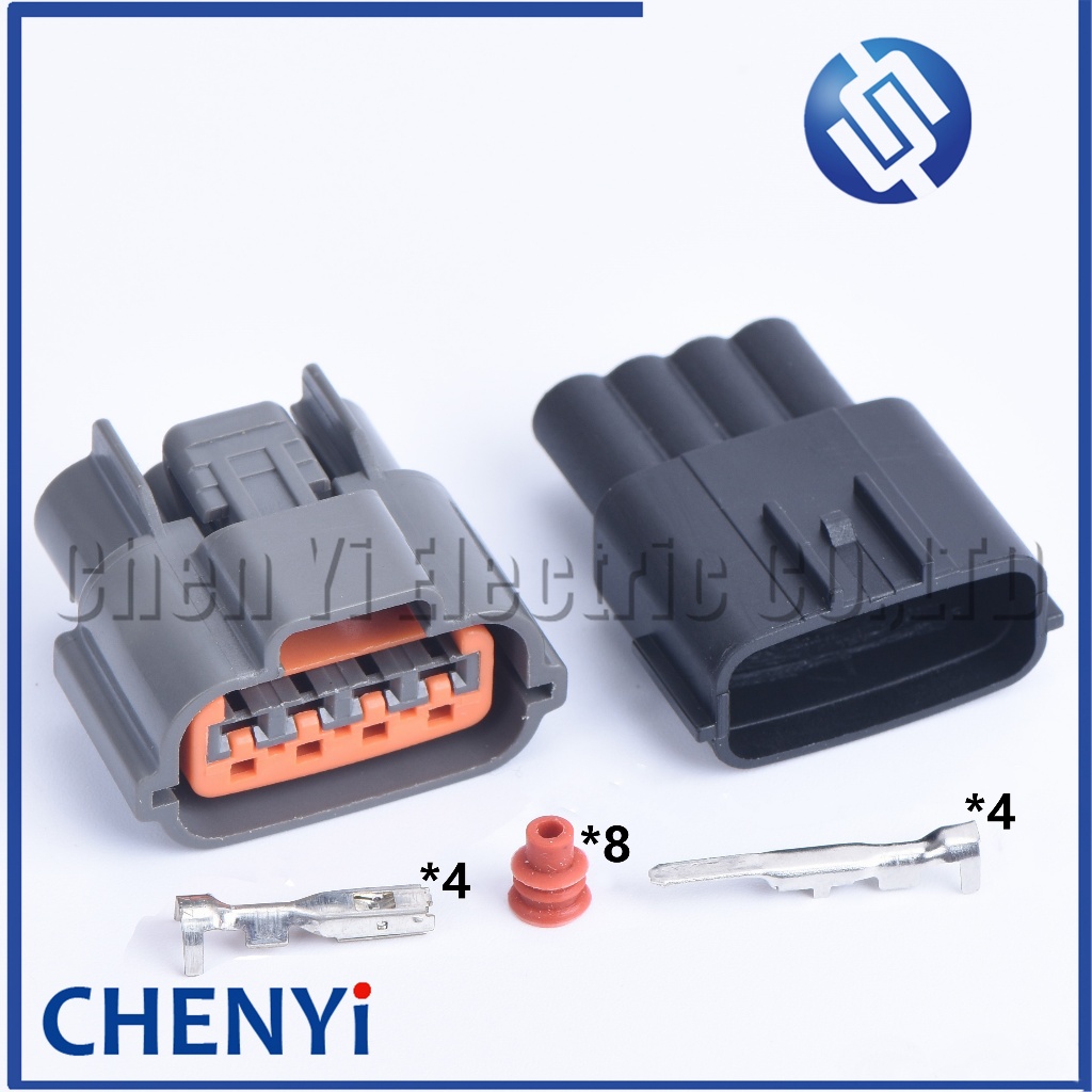 4 Pin ปั๊มเบนซินปลั๊กไดชาร์จซ่อม Connector OMVL 5wk96841 เซ็นเซอร์ความดันอุณหภูมิ Sensor ปลั๊กสําหรับ Nissan 6098-0144