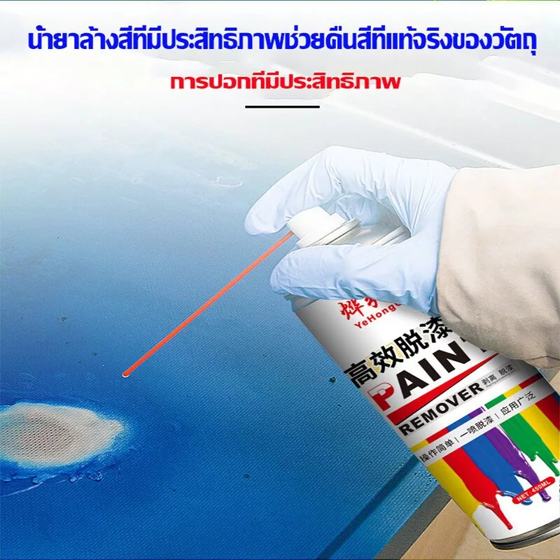 น้ำยาลอกสี YHQ สำหรับโลหะ กระเบื้อง ปูน กระจก ไม้ และพลาสติก thumbnail 5