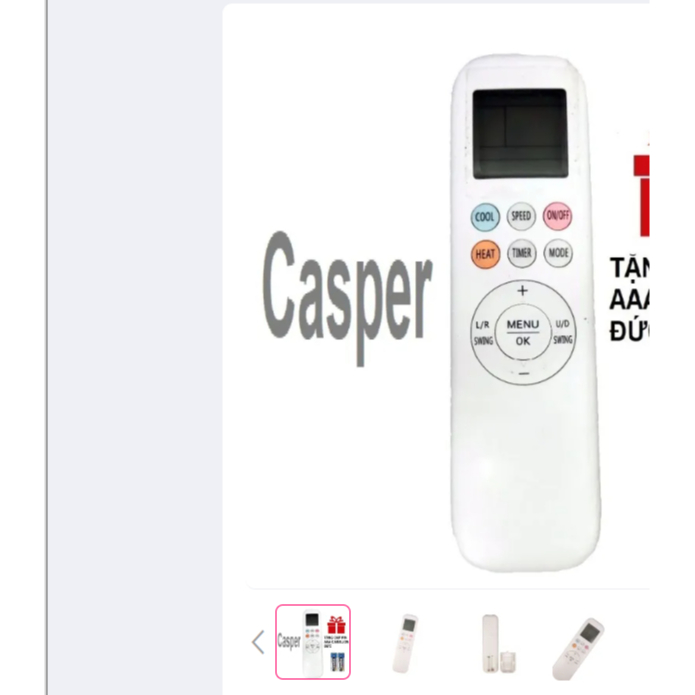ใหม่ Ykr Casper เครื่องปรับอากาศ CASPER YKR-T/011E รีโมทคอนโทรลสําหรับ AUX เครื่องปรับอากาศรีโมทคอนโทรล