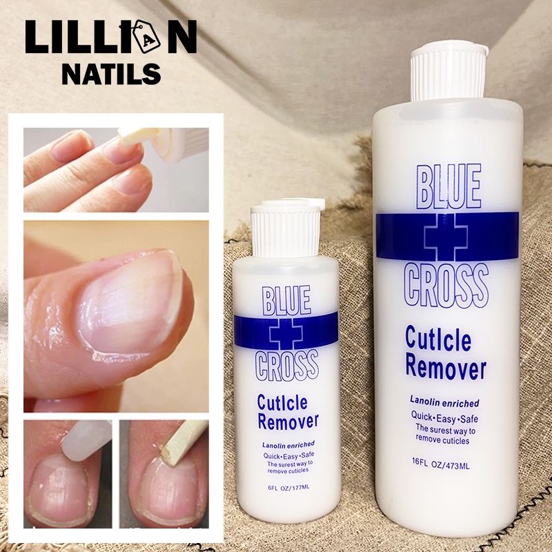 น้ำยาตัดหนัง BLUE CROSS ขนาด6 oz. (177ml. )   16 oz. (473ml. ) หนังนิ่ม น้ำยาหนังนิ่ม น้ำยาตัดหนัง เตรียมหน้าเล็บ ตัดหนังเล็บ น้ำยาตัดหนังเล็บ ครีมตัดหนัง