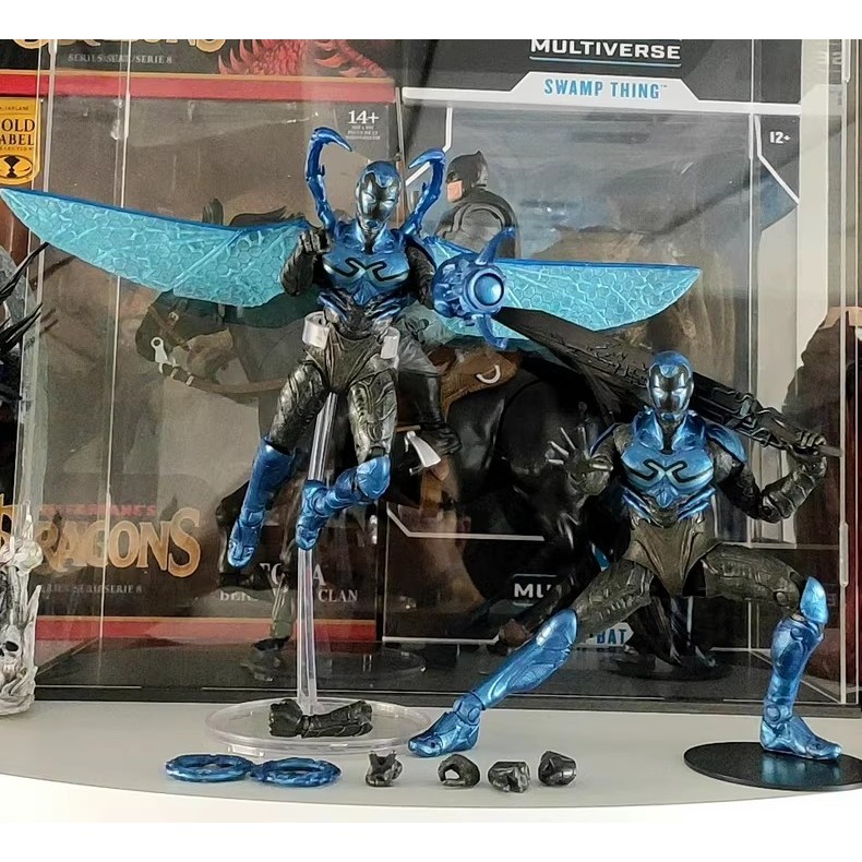 (ไม่มีกล่อง) McFarlane Blue Beetle Wings Set แอคชั่นฟิกเกอร์