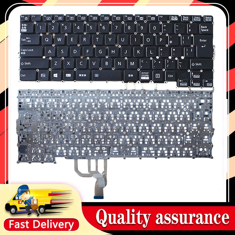 แป้นพิมพ์แล็ปท็อปสําหรับ Fujitsu U937 U938 U939 U939X U9310X U9311 UH WU3 UH95 UH-X ญี่ปุ่นไม่มีแบ็ค