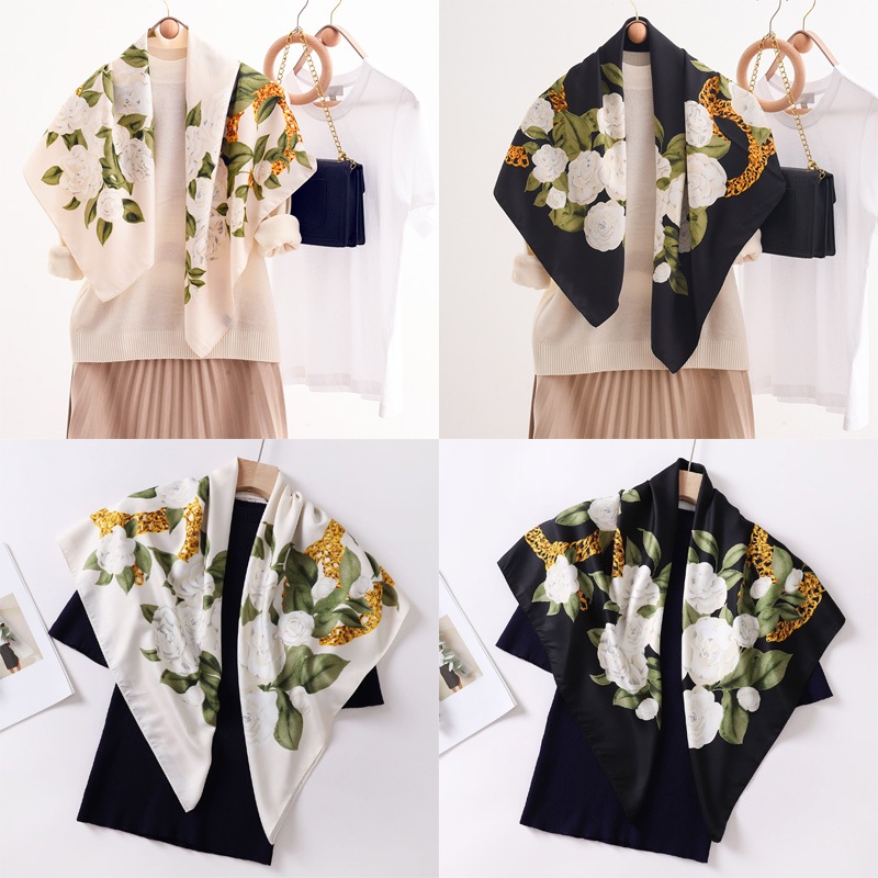 90ซม ผ้าพันคอผ้าคลุมไหล่ ผ้าโพกหัวมุสลิม ผ้าพันคอไหมพรม ผ้าพันคอไหมพรม ผ้าคลุมไหล่ไหมพรม ผ้าพันคอสุภาพสตรี ผ้าไหม พิมพ์ ไม่จํากัดเพศ D114 ราคา ถูกที่สุด ดีลบีเคเค รูปภาพหลัก