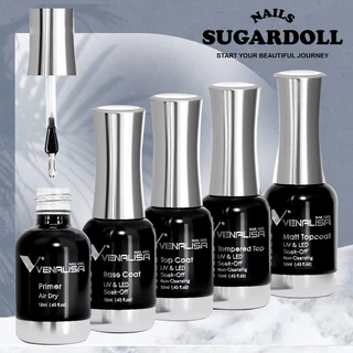 พร้อมส่งในBangkok ของแท้ Venalisa เบส ท็อป 12ml.เบสโค้ท ท็อปโคทเล็บ สีเล็บเจล เบสเจลทาเล็บ ท็อปเจล เคลือบเจล