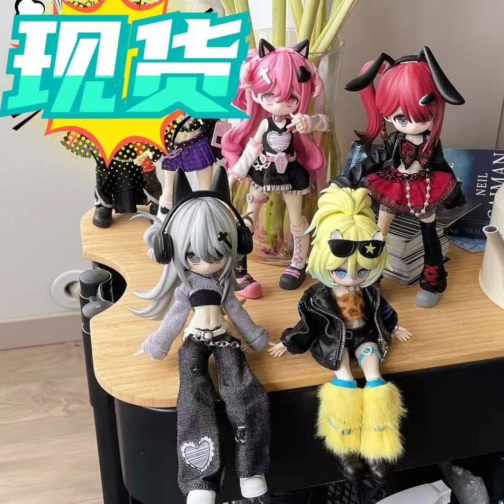 9WEN ของแท้ 10,000 ครั้งวิ่งโครงการ BJD 17.5 ซม.กล่องปริศนา 12 คะแนน Sicililian Past Action Figure เครื่องประดับตุ๊กตาของเล่นสาวของขวัญ