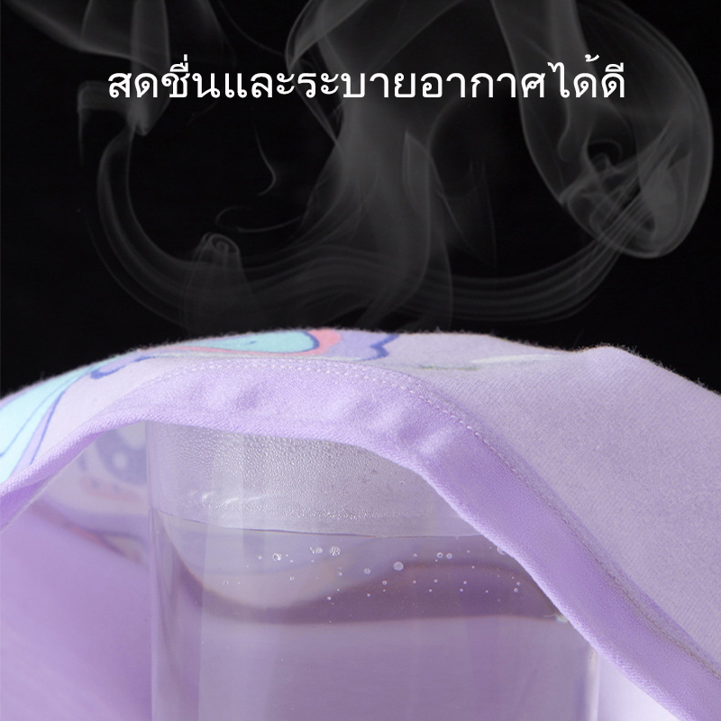 กางเกงในเด็กผู้หญิง 4 ชิ้น 7-33 กก. กางเกงในเด็กหญิง น่ารัก ผ้าฝ้ายแท้ สําหรับเด็กผู้หญิงและนักเรียน - รูปที่ 3