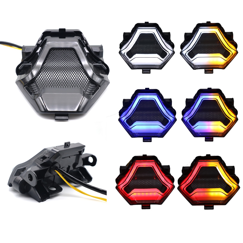 ใหม่ Yamaha R3 R25 R15Z ไฟท้าย LED ไฟเบรค Strobe Light ไฟเลี้ยวการปรับเปลี่ยนรถจักรยานยนต์