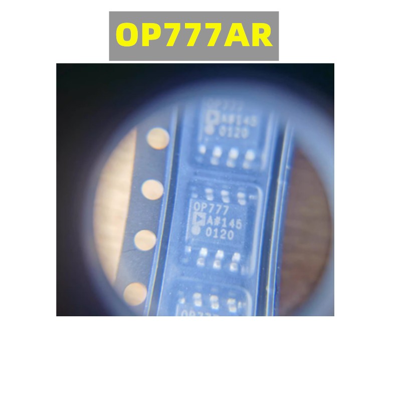 ยี่ห้อใหม่นําเข้า OP777AR OP777ARZ OP777 เครื่องขยายเสียงชิป IC Patch SOIC-8