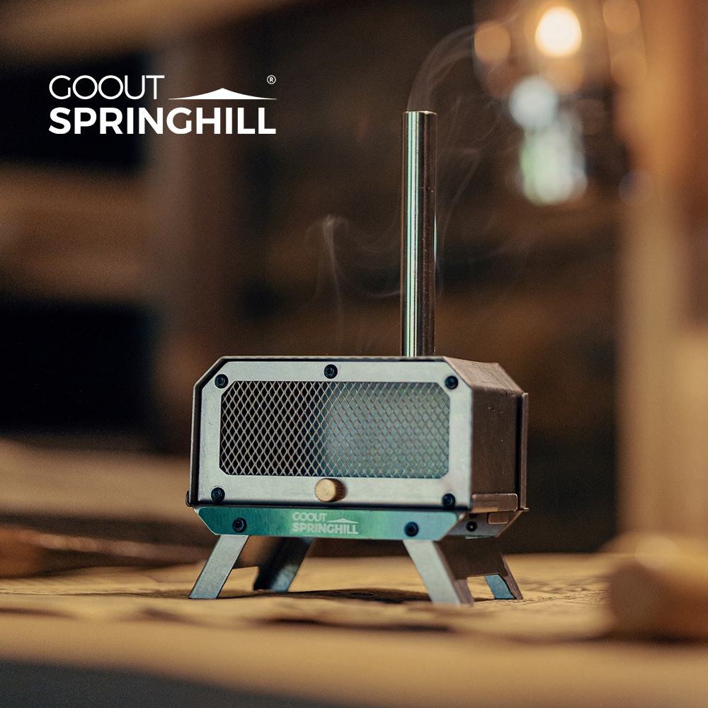 Springhill กระถางธูปขนาดเล็ก เตาแคมป์พับได้ พกพาสะดวก สำหรับตั้งแคมป์ ไปปิ้งนิก ใช้เป็นเตาเทียนหอมหรือเตายุง แบบมินิมอล