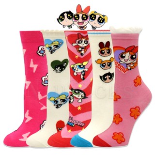 ถุงเท้าการ์ตูนสนุกถุงเท้าลําลองอินเทรนด์ของผู้หญิงเหมาะกับทุ…