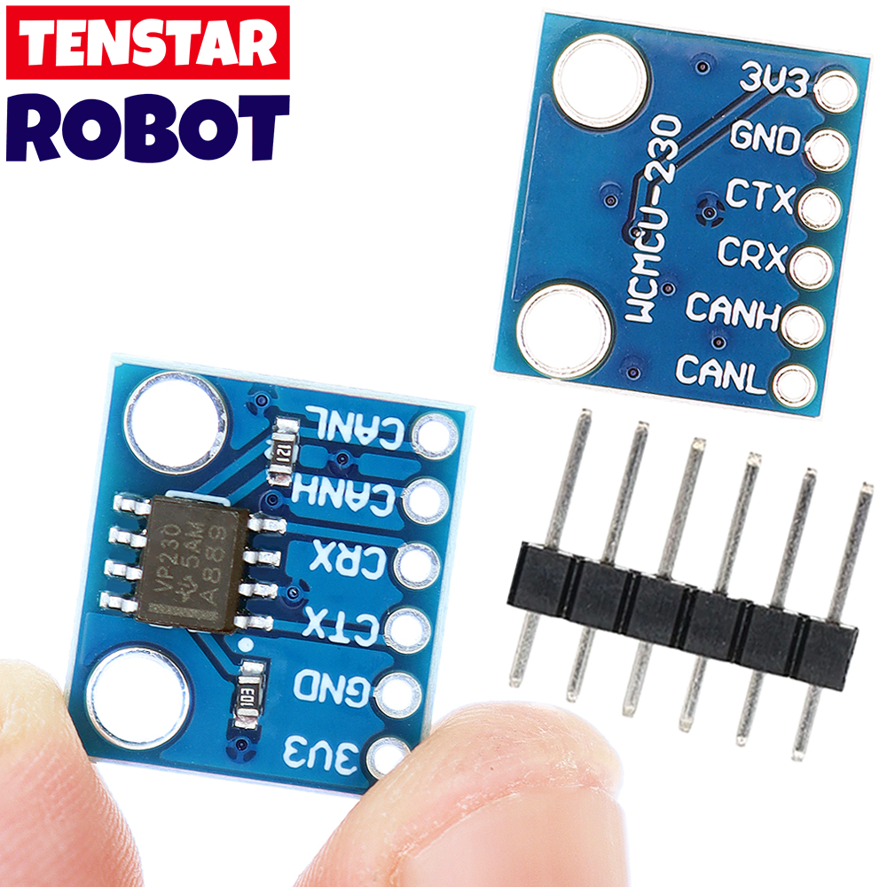 TENSTAR SN65HVD230 CAN Bus Module MCU-230 โมดูลสื่อสาร CAN – โปรปัง