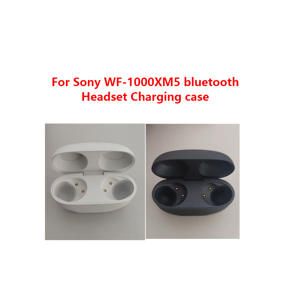 Original เปลี่ยนเคสชาร์จสําหรับ Sony WF-1000XM5 หูฟังไร้สายบลูทูธชุดหูฟังหูฟังชนิดใส่ในหูเคสชาร์จ