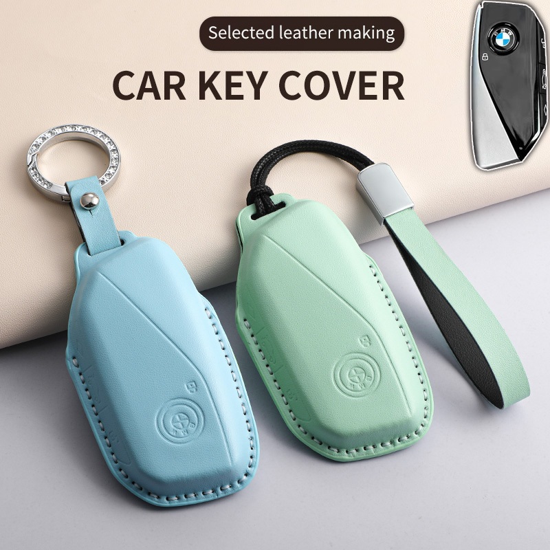 BMW 2023 ใหม่กุญแจรถกรณี IX X1 IX4 IX3 XM X1 I7 X7 7 Series Sarung Kunci Kereta BMW รถอุปกรณ์เสริม