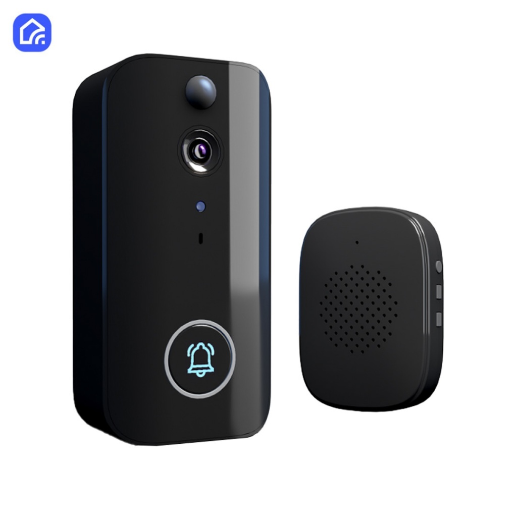 XSmart Home i9 Smart Visual Doorbell 2K HD Video Night Vision AI Motion Detection พูดคุยสองทาง