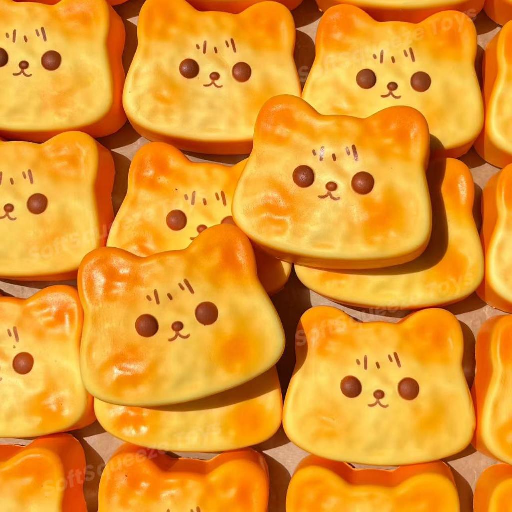 สกุชชี่ ​​ของเล่นเด้งช้าลายการ์ตูนน่ารักกดของเล่นระบายความดันของขวัญน่ารัก