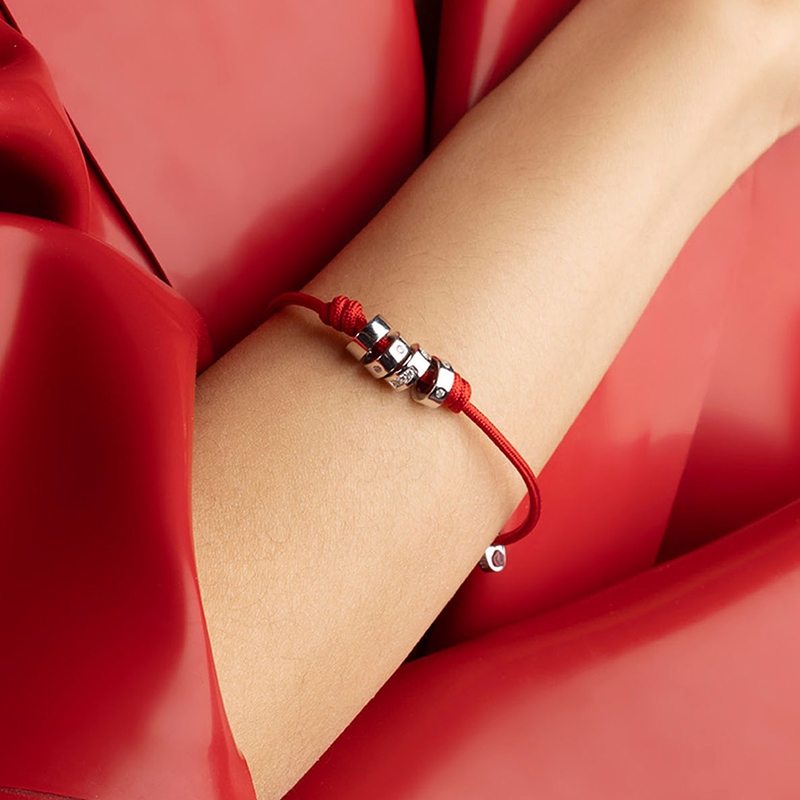 2025 ใหม่ Morse Code Lucky Bracelet Series เครื่องประดับแฟชั่นลําลองสําหรับบุรุษและสตรี ราคา ถูกที่สุด ดีลบีเคเค แกลเลอรีภาพที่ 3