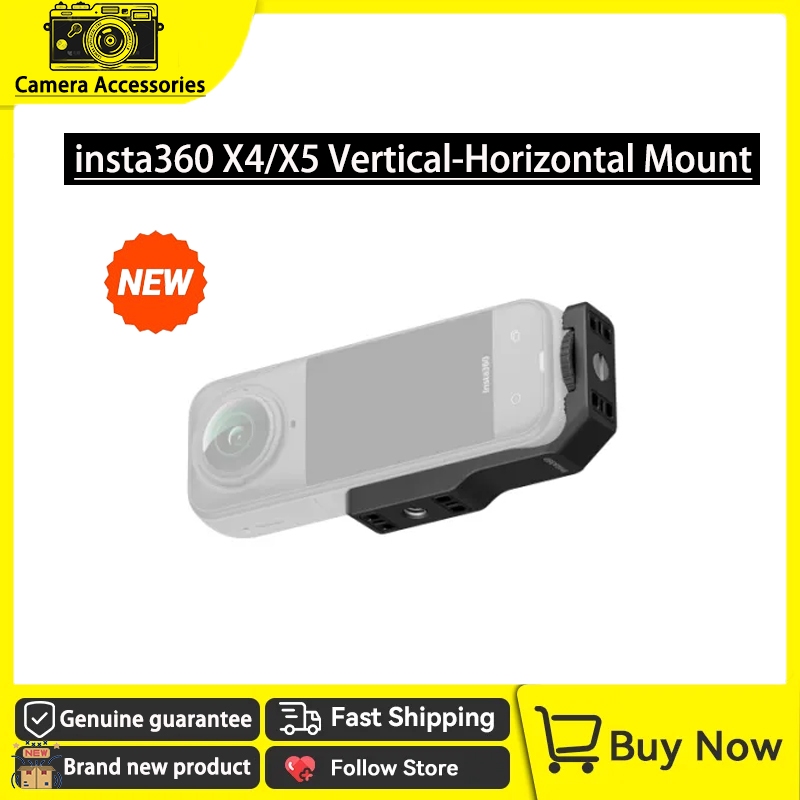 ต้นฉบับใหม่ Insta360 X4/X5 แนวตั้งความร้อนสําหรับ Insta360 X4/X5 อุปกรณ์เสริมกล้อง