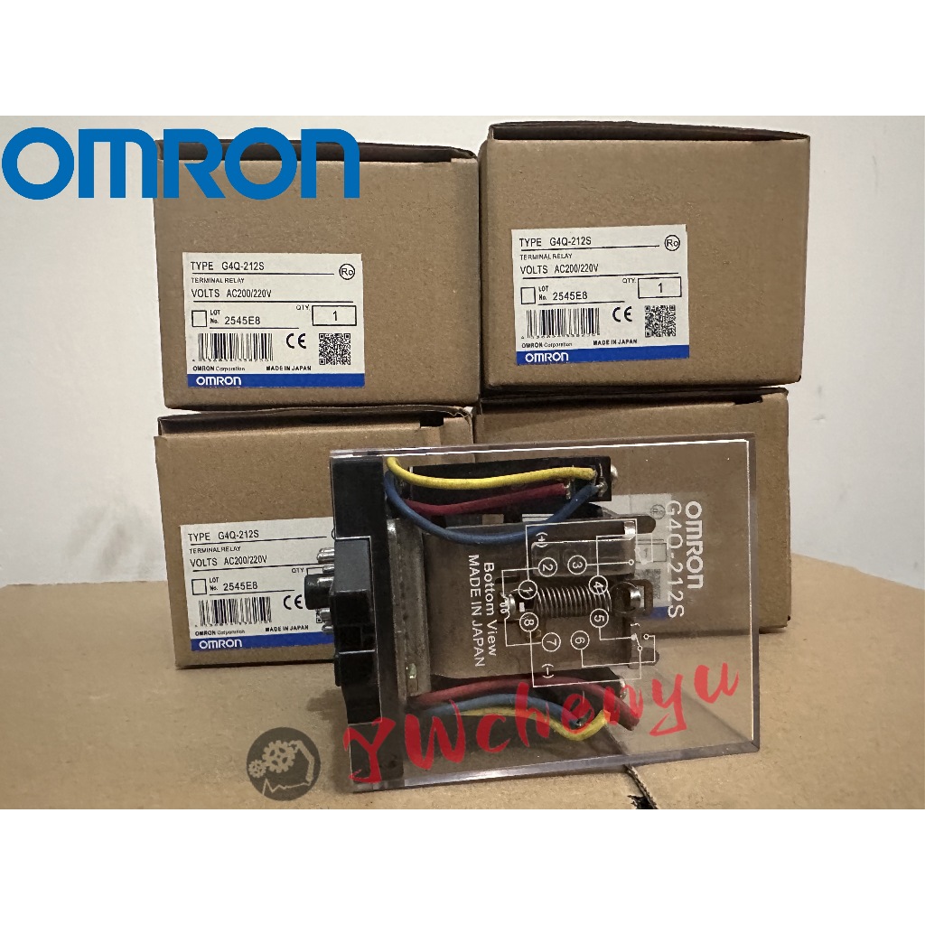 ล้อ OMRON G4Q-212S รีเลย์ AC220 DC24V 110VAC ttb