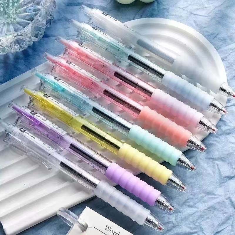 ปากกาหมึกเจล 0.5 มม. สีสันสดใส น่ารัก สําหรับโรงเรียน สํานักงาน