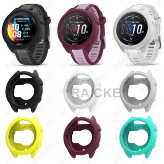 กรณีซิลิโคนอ่อนครึ่งเชลล์ปกป้องหน้าจอสำหรับ Garmin Forerunner 165/170/70