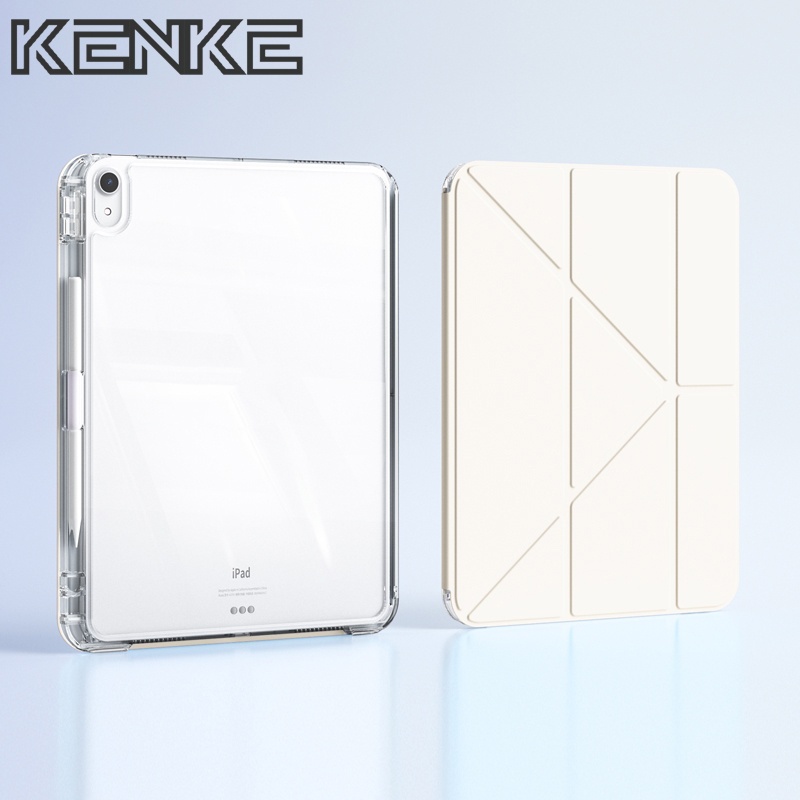 เค็นค์ iPad เคส 2 ใน 1,ด้วยช่องดินสอ，"y" พับ for 2025 ipad 10th gen ipad 11（A16）mini 7 เคสไอแพดเจน9 