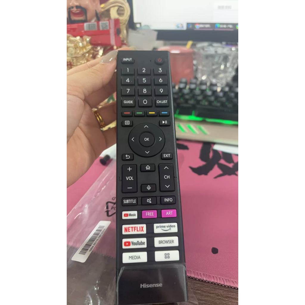 รีโมทคอนโทรลสําหรับ Hisense TV ERF3N80H 70A6BG 75A6BG 85A6BG 43A6BG 43A6BG 43A6CG 43A6DG 43A6EG 43A6