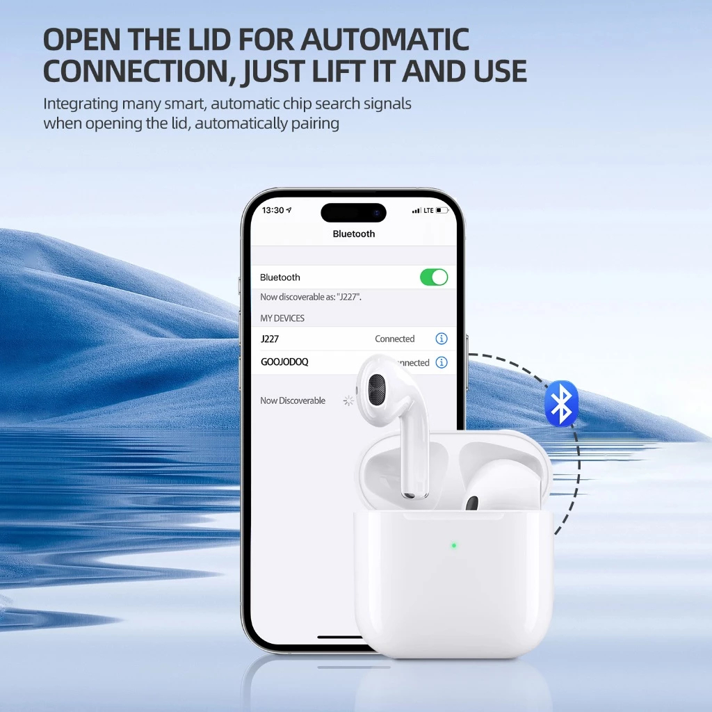 PANDA หูฟังบลูทูธ การเชื่อมต่อไร้สายที่รวดเร็ว การควบคุมแบบสัมผัสอัจฉริยะ การเชื่อมต่อการนอนหลับและการ