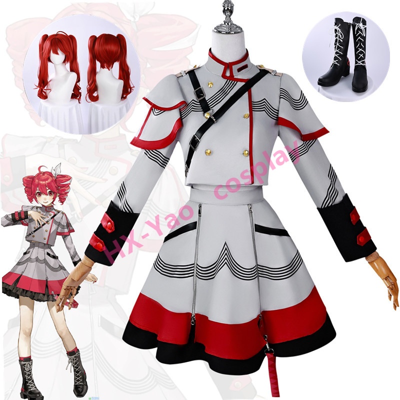 【HX-YAO】Kasane teto cosplay Game costumes Virtual UTAU Synthesizer V คอสเพลย์อะนิเมะเครื่องแต่งกาย