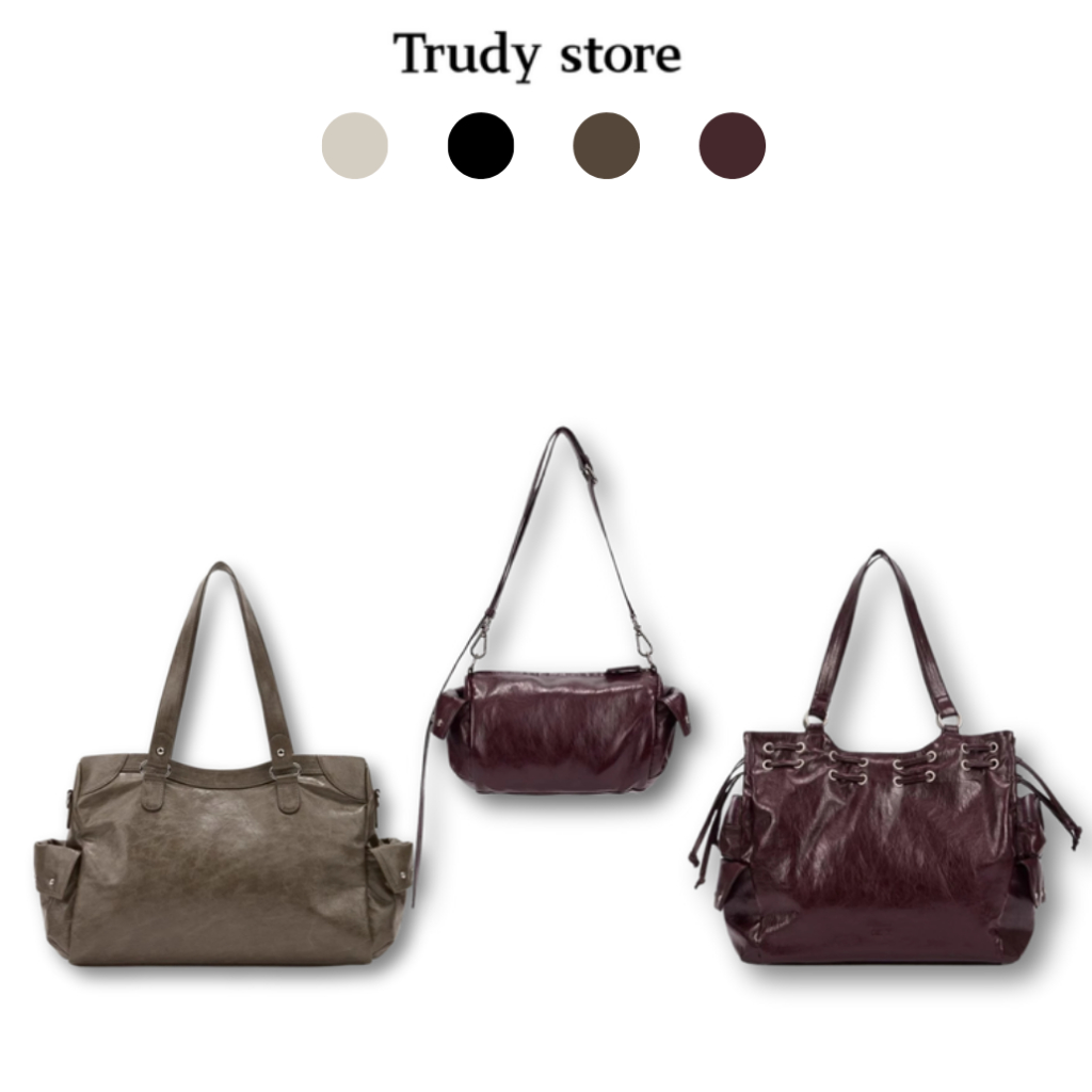 deinet กระเป๋าหัวรถจักร เกาหลี วิลโลว์ตะปู แฟชั่นใหม่ pocket หวานฮอตสาว กระเป๋าไหล่เดี่ยว