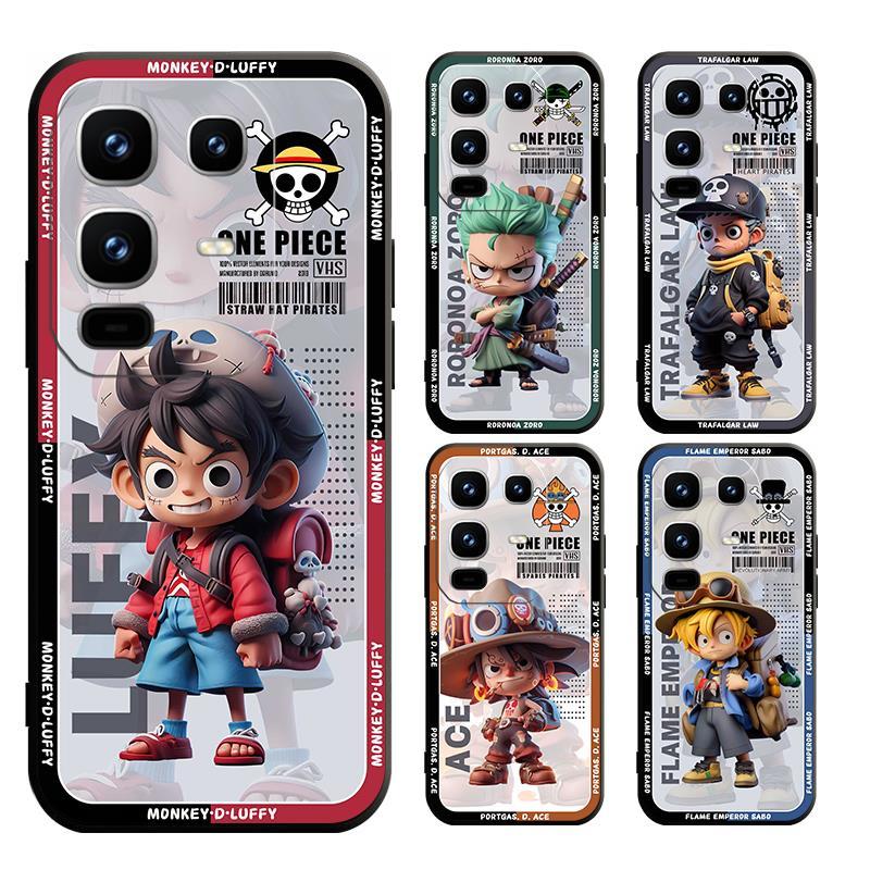 สําหรับ infinix note 50 50X Pro plus 4G 5G X6855 X6856 X6857 X6858 onepiece luffy กรณีนุ่ม