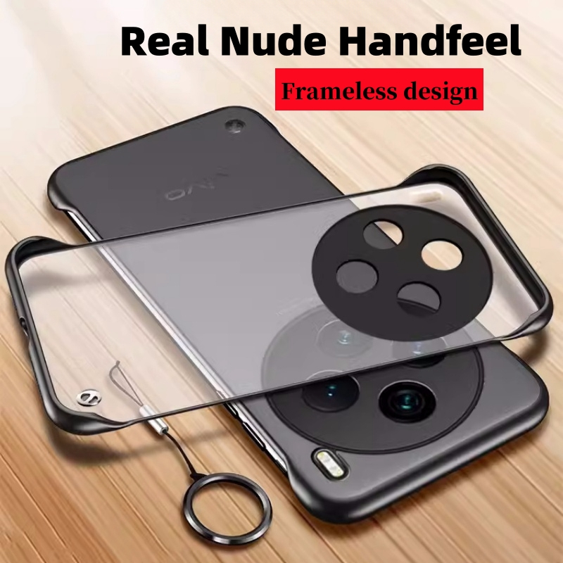 Frameless Matte Hard Case สําหรับ Vivo X200 Pro Mini X100s Pro X100Ultra X100 Pro X70 Pro X80 Pro X9
