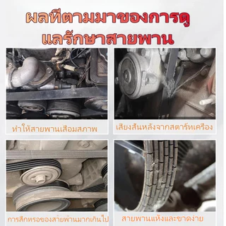 680มล. สเปรย์ลดเสียงสายพานเครื่องยนต์ / ยืดอายุการใช้งานสายพาน / ลดเสียงรบกวน / แบบฟอง