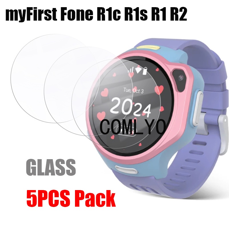 สําหรับ myFirst Fone R1 R2 R1S R1C สมาร์ทวอท์ชกระจกนิรภัยป้องกันหน้าจอฟิล์ม 9H 2.5D ฟิล์ม