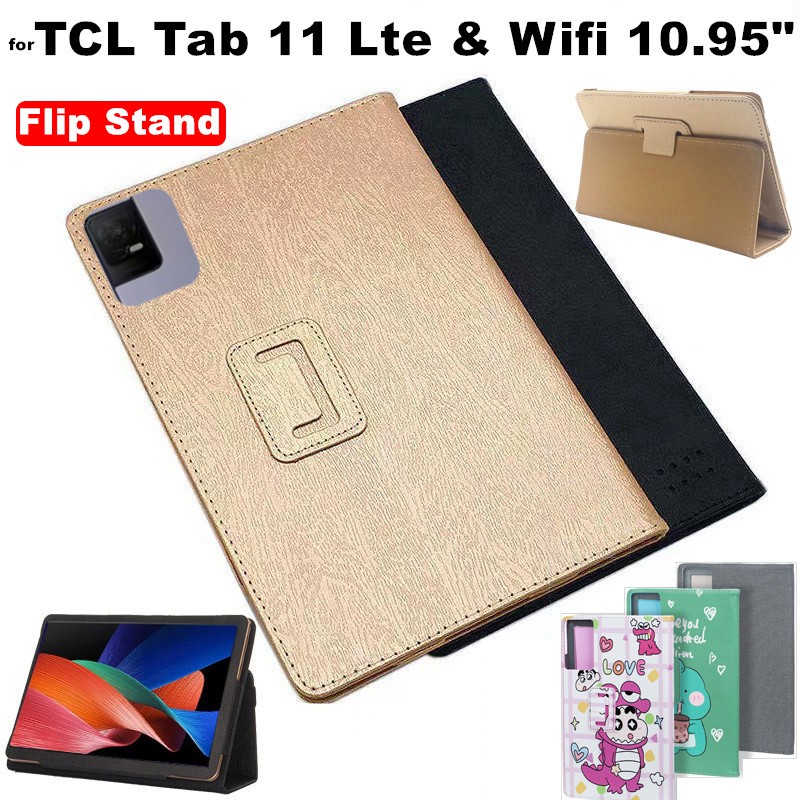 Flip Case for TCL Tab 11 Wifi & Lte 10.95 Inch Tablet 9466X3 Cover Flip Foldable Stand Full Body Pro
