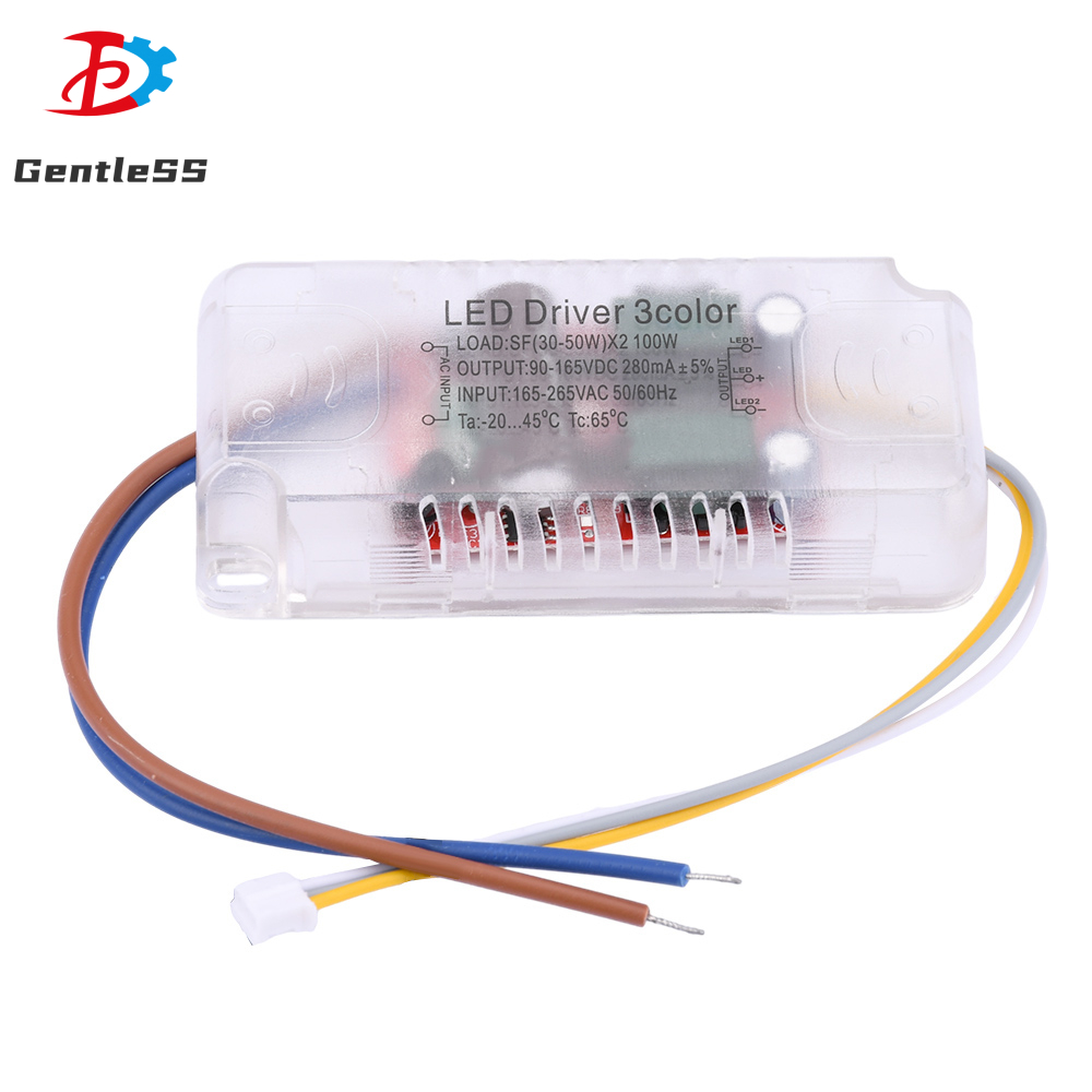 48W-288W IR รีโมทคอนโทรลโคมไฟเพดานแหล่งจ่ายไฟอัจฉริยะ LED Stepless Dimming และสี Grading Driver
