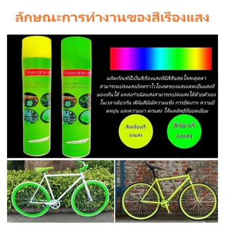 สเปรย์สีสะท้อนแสง ขนาด 680มล. กันสนิม แห้งเร็ว พ่นติดทนนาน เกาะติดผิวสูง สำหรับงานกลางแจ้ง