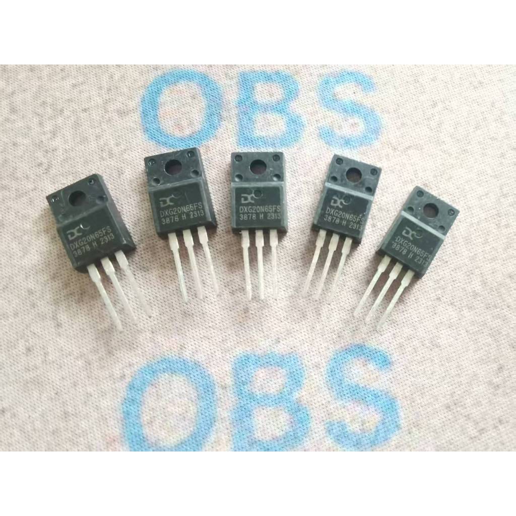 ((5 ชิ้น) Dxg20n65fs ยี่ห้อใหม่พร้อมสต็อก IGBT หลอดเดี่ยว 20A650V Field Effect Tube TO-220F
