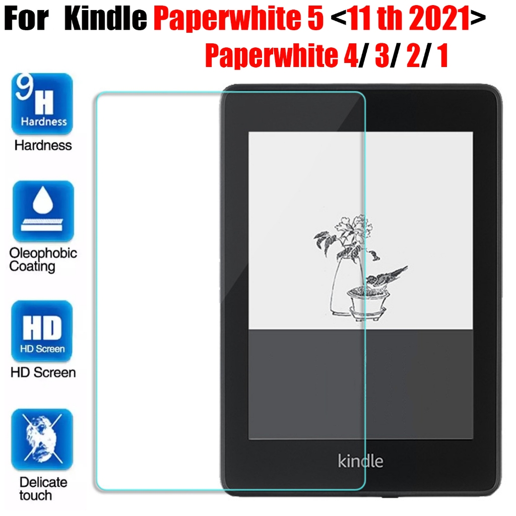 ป้องกันหน้าจอสําหรับ Kindle 11th Gen 2022 2024 6.0 "Paperwhite 2021 6.8 "5 4 10th Gen 2018 2019 C2V2