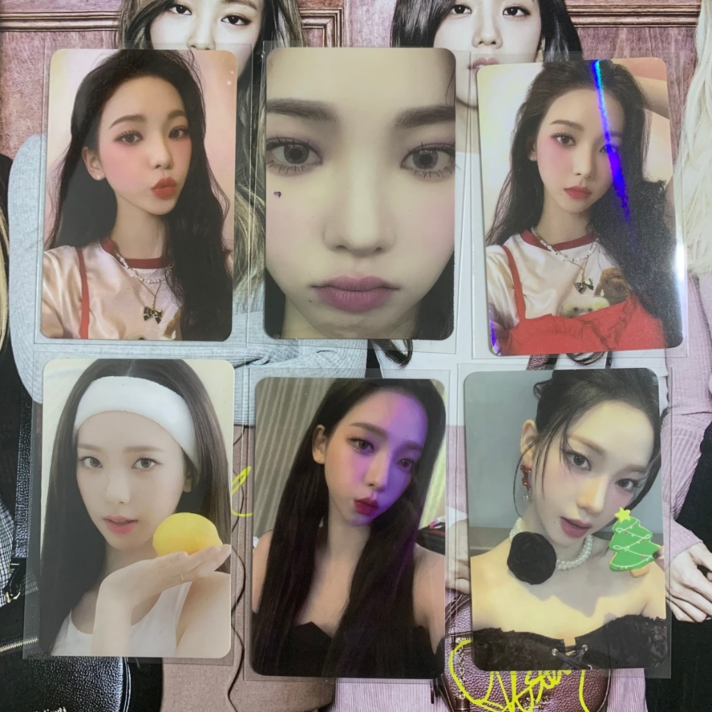 Karina Photocard อย่างเป็นทางการ aespa Photocard ปฏิทินตั้งโต๊ะ Bonus อัลบั้ม Photocard