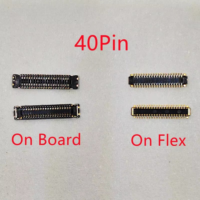 2-10 ชิ้นจอแสดงผล LCD หน้าจอ Flex FPC Connector 40Pin สําหรับ Xiaomi Mi9T Mi 9T Pro CC9E A3 Redmi K2