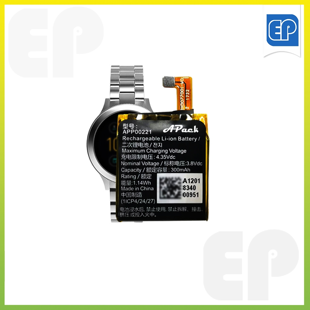 ใหม่ APP00221 Apack 1ICP4/24/27 เปลี่ยนแบตเตอรี่สําหรับ Fossil Q Venture Gen 3 DW5 สมาร์ทนาฬิกา 300m